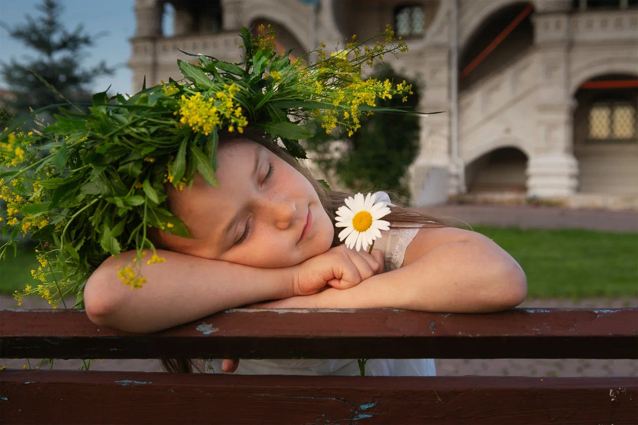 Победитель конкурса в номинации «Фотолюбители» – Ольга Жущиковская , работа «Сон в летний день»