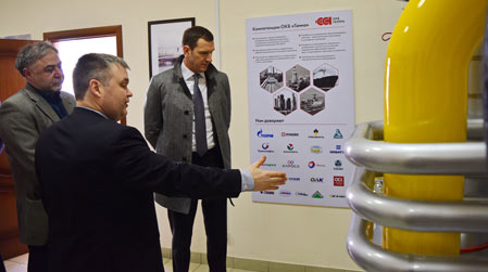 Заместитель председателя правительства Московской области Денис Буцаев посетил ОКБ «Гамма» 
